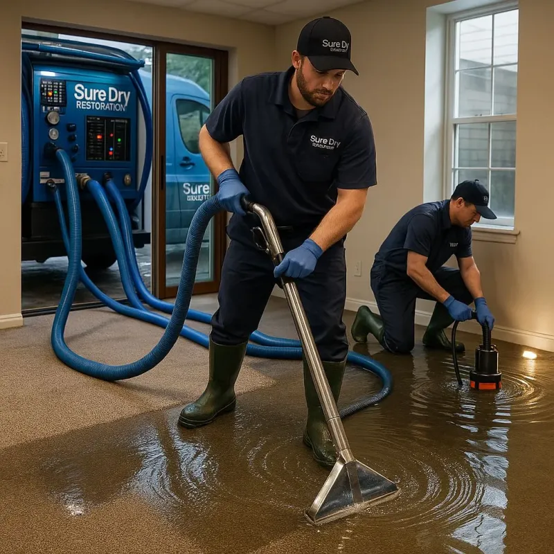Water Extraction and Removal process in University Gardens, NY